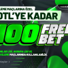 UEFA Maçlarına %100 FreeBet kazan!